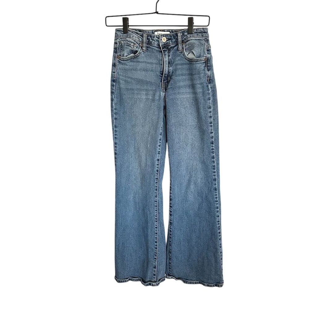RSO Women's High Rise Flare Jeans Medium Wash‎ Blue Size 26